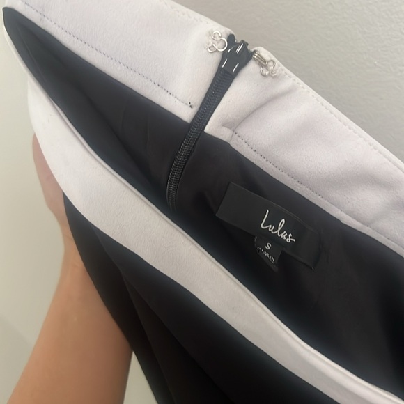 Black and white skirt top set - Picture 7 of 13